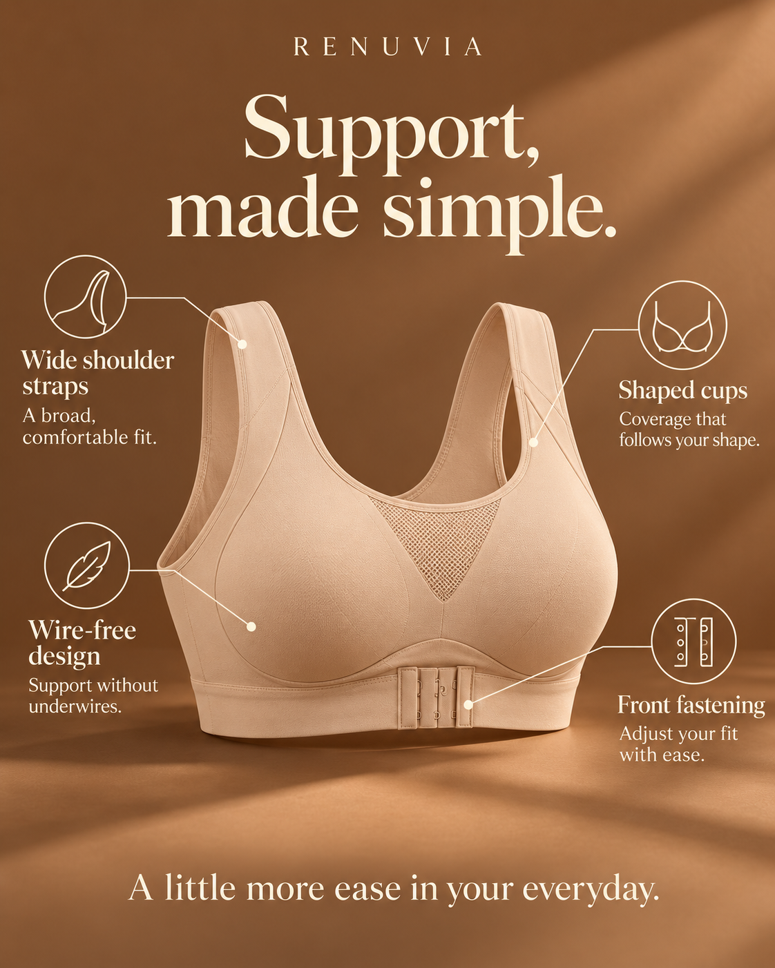 Renuvia PostureEase™ Support Bra